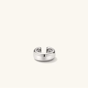 Mejuri Marshmallow Cuff in Sterling Silver 15.4mm